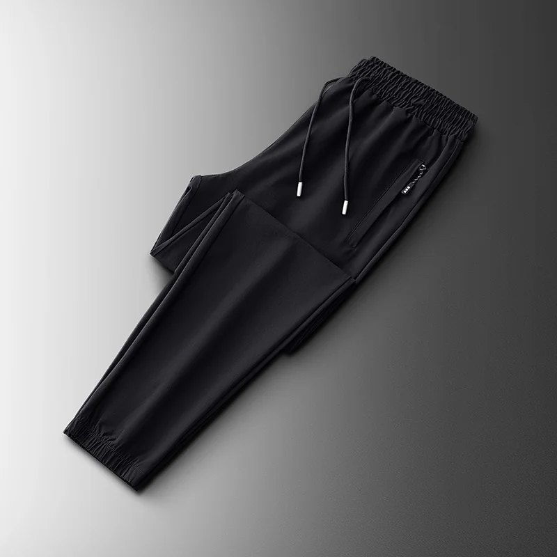 

Men Casual Pants 2022 Spring New Men Thin Joggers Loose Bundle Feet Men Trousers Fashion Male Sportwear Pants Plus Size L-7XL