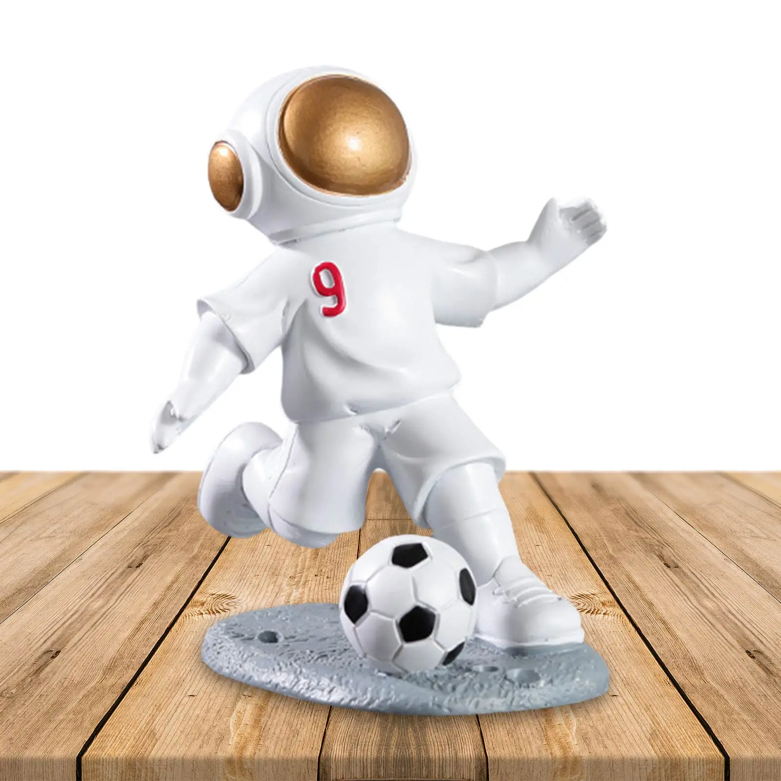 

Декор для астронавта, фигурки, домашний декор, статуя астронавта из смолы, Современная комната, офис, настольное украшение, подарок для маль...