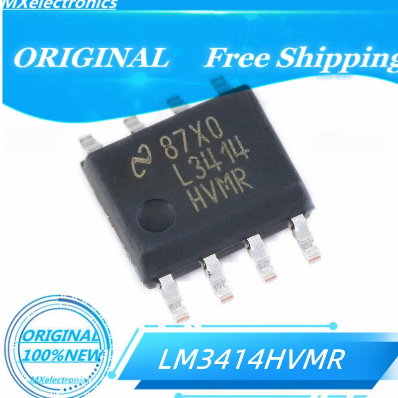 

10 шт./партия, новинка 100%, светодиодные осветительные приборы LM3414HVMRX LM3414HVMR LM3414 L3414 sop-8