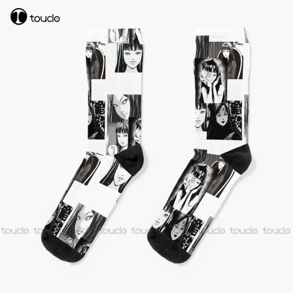 

Tomie Junji Ito Dark Aesthetic Socks Graphic Socks Unisex Adult Teen Youth Socks Design Cute Socks Creative Funny Socks