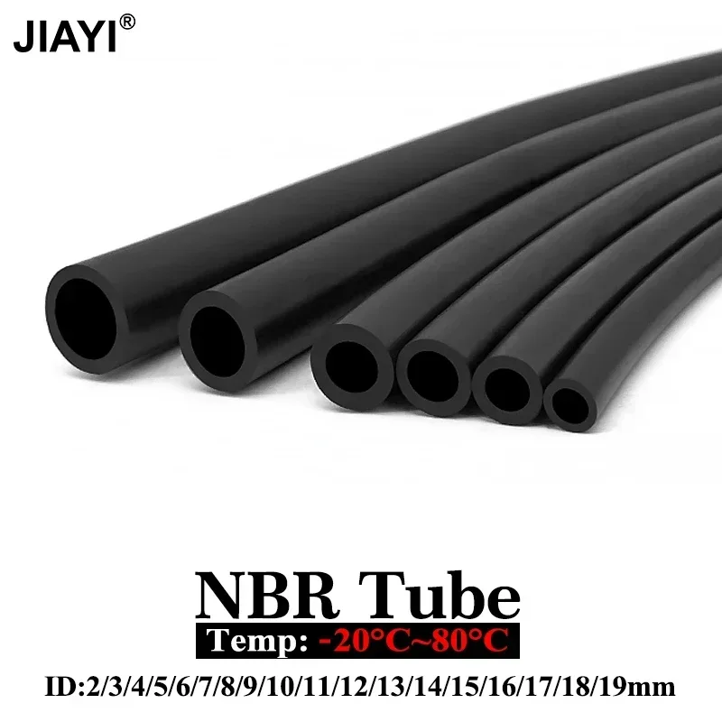 Черный резиновый шланг 3M NBR маслостойкий ID2/3/4/5/6/7/8/9/10/ мм садовый высокого