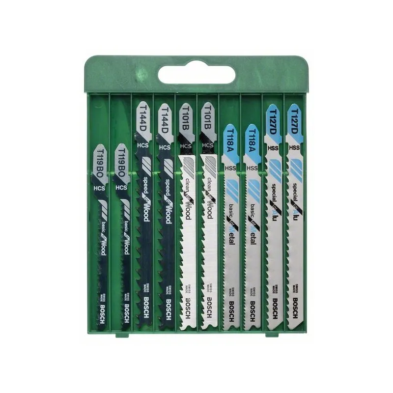 BOSCH 2609256746 Set 10 sheets TT101B2-T144D2-T119BO2-T118A2-T127D2 |