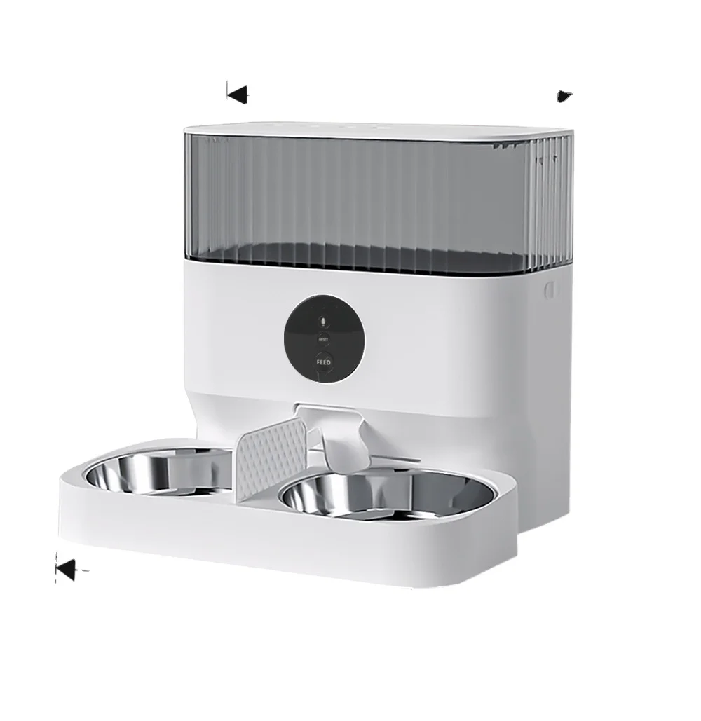 

4L Automatic Pet Feeder Cat Food Dispenser Accessories Remote Control Smart WiFi Auto Feeder For Cats Dogs Pet Dry Food