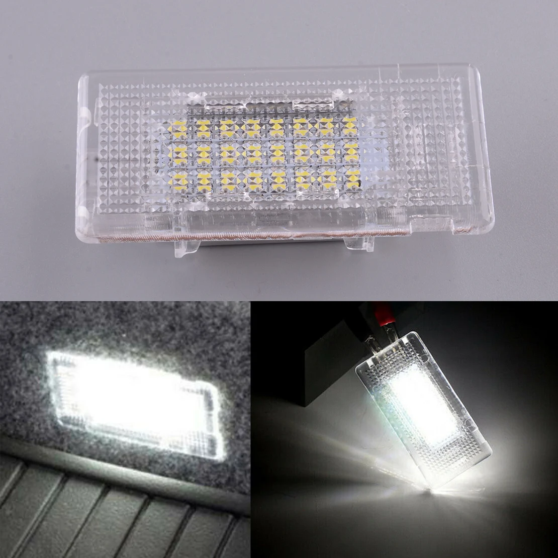 

Автомобильная светодиодная лампа Canbus для багажника, 12 В, 6500 К, 3 Вт, а, 24 светодиода