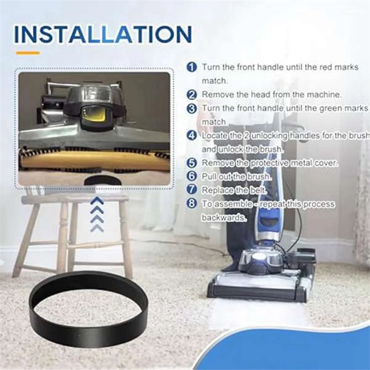 Вакуумная лампа 301291 для Kirby Sentria Vacuum Avalir 2 G3 G4 G5 G6 G7 8 шт. в упаковке