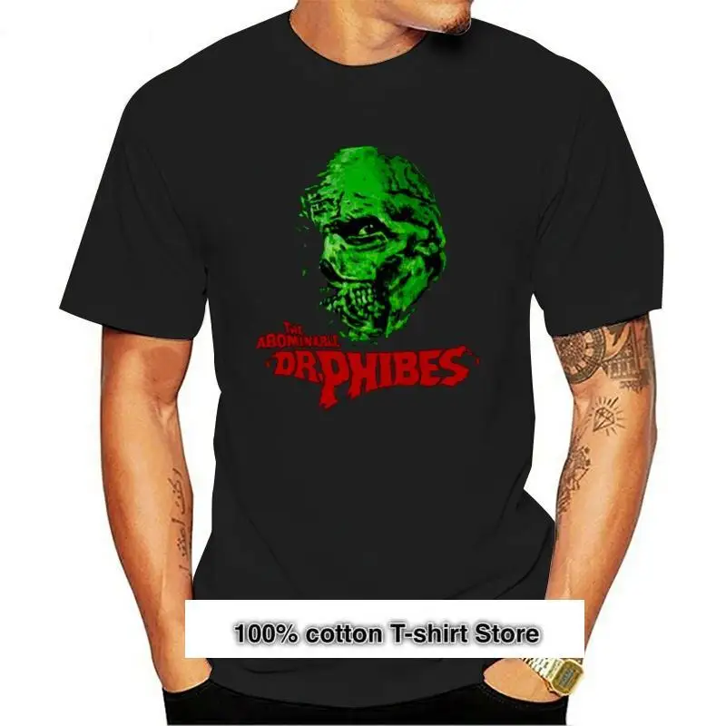 

Abombable Dr. Phibes Vincent Price película Retro Horror camiseta