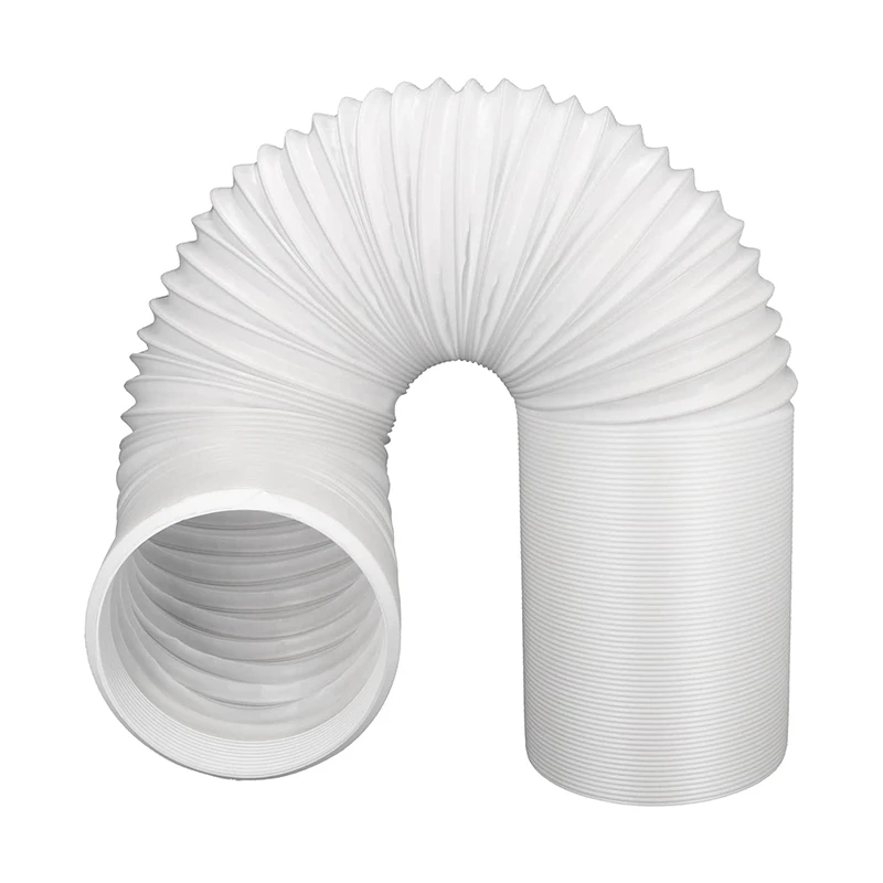 

Портативный шланг для кондиционера 5,9 дюйма против часовой стрелки, удлинитель выхлопного шланга переменного тока, максимальная длина 78 дю...