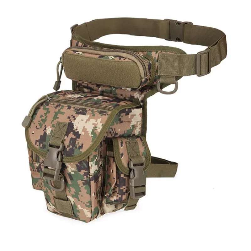 

Military Tactical Drop Leg Bag Tool Fanny Thigh Pack Hunting Bag Waist Pack Motorcycle Riding Men Military Waist Packs