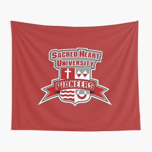 

Sacred Heart University Tapestry Printed Room Wall Towel Colored Decor Art Beautiful Travel Decoration Home Living Hanging
