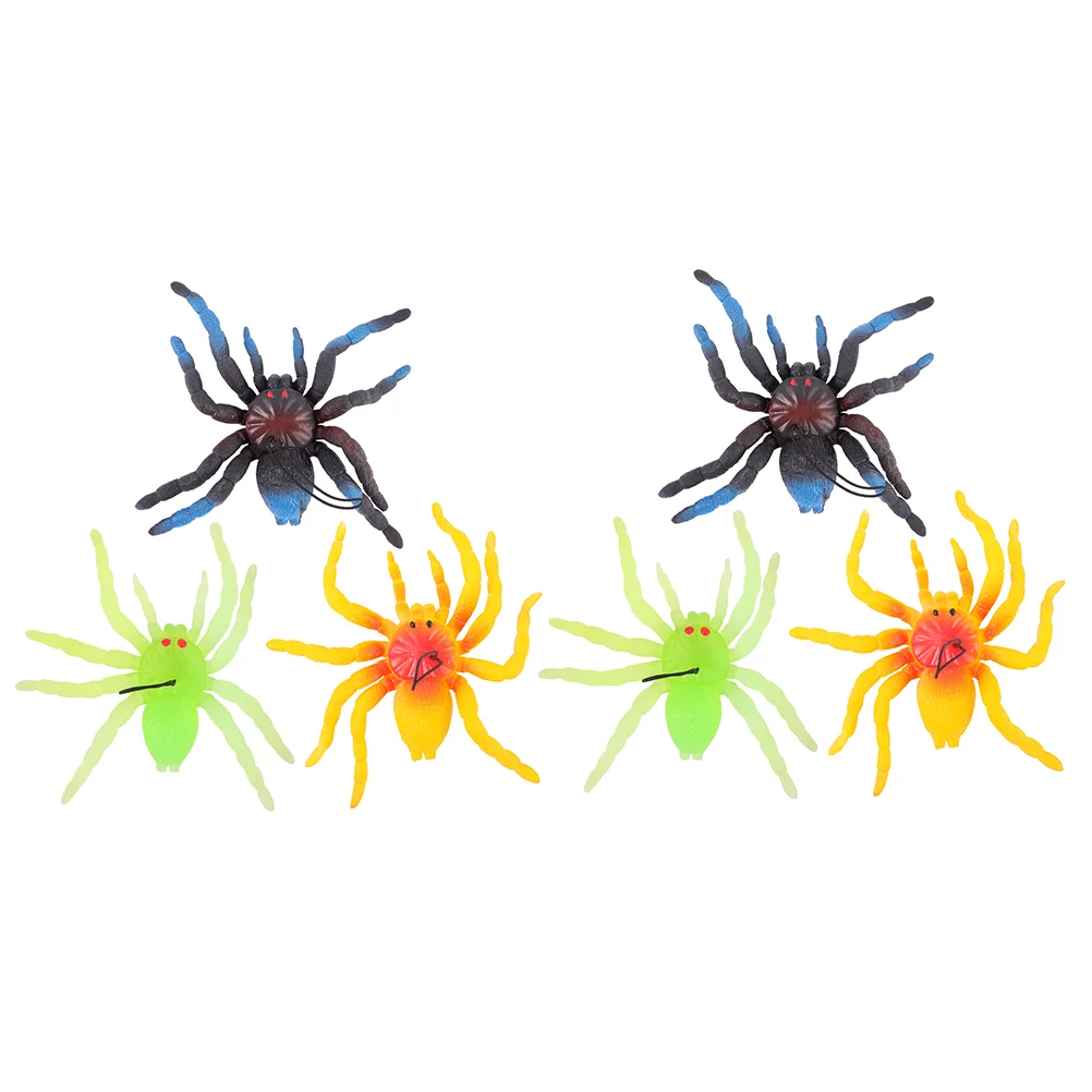 

Spider Simulation Toy Black Props Fake Prank Activity SpiderToys Halloween Insect