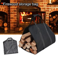 firewood carrier water proof reliable accessory heavy duty log carrying bag for camping
