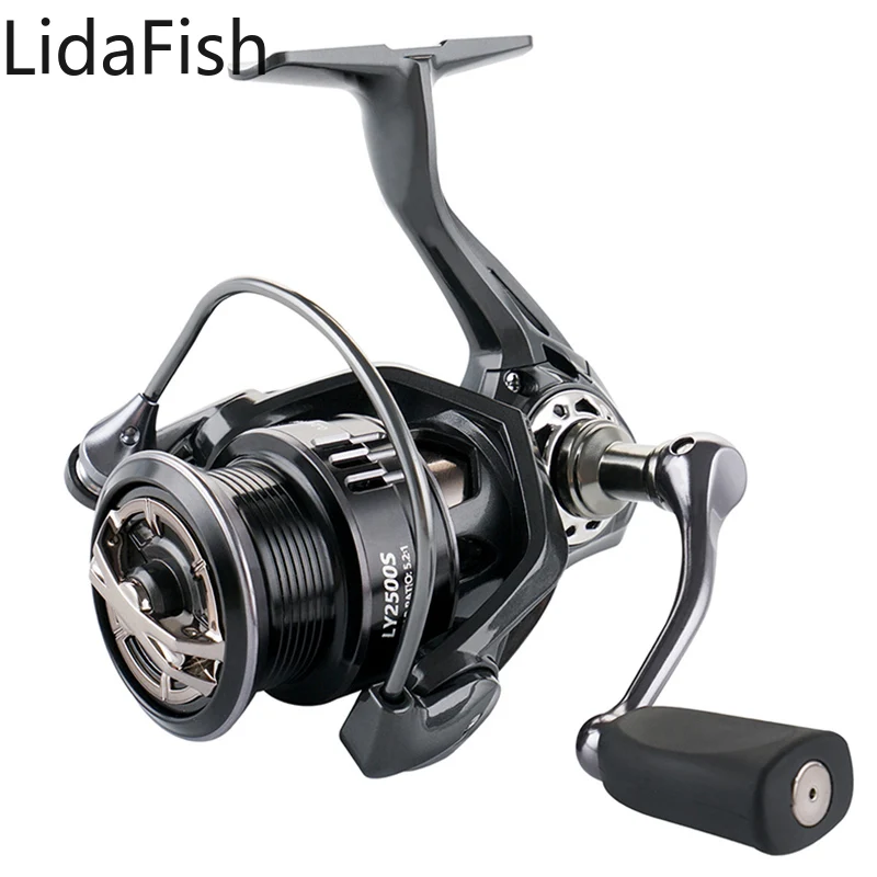 

Lidafish Spinning Fishing Reel Strong Drag 10kg Aluninium Spool Carp Fishing Wheel Molinete Carretilha De Pesca