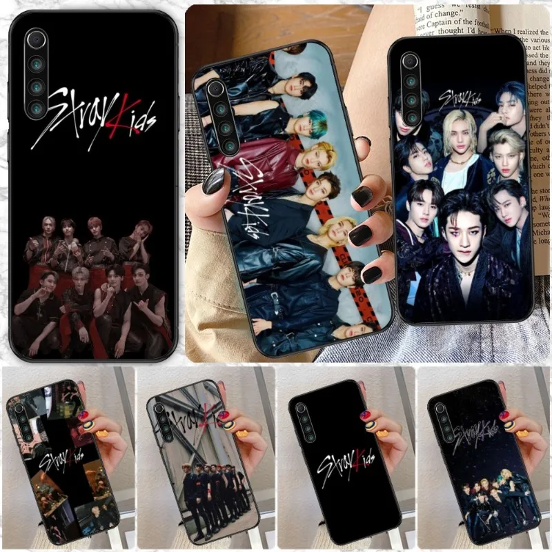 

Чехол для телефона Stray Kids SKZ для Xiaomi Redmi Note 11 10 9T 8 7 Pro 9 9A 9C 8, черный мягкий чехол для телефона