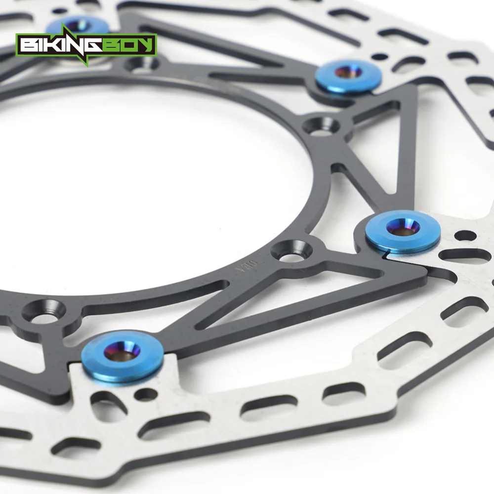 BIKINGBOY DRZ400E 00-08 01 02 03 04 05 06 DR-Z 400 S 00-09 07 RM125 96-09 RM250 96-12 270 мм Кронштейн ротора переднего