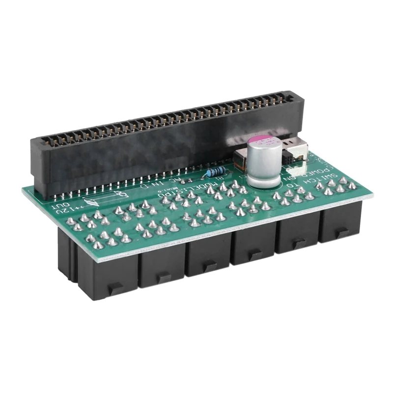 Коммутационная плата 1600 Вт для сервера майнинга Ethereum ETH ZEC блок питания GPU PSU 10X6pin Hub