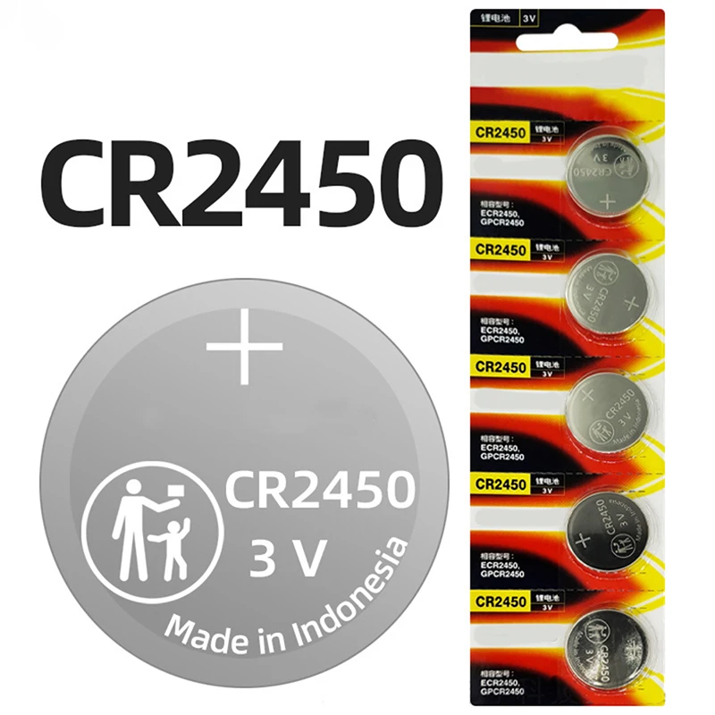 Литиевая батарея PANASONIC CR2032 CR 2032 3 в для часов, калькуляторов, часов, пультов дистанционного управления, игрушек, кнопок, монет, оригинал, 5 шт.