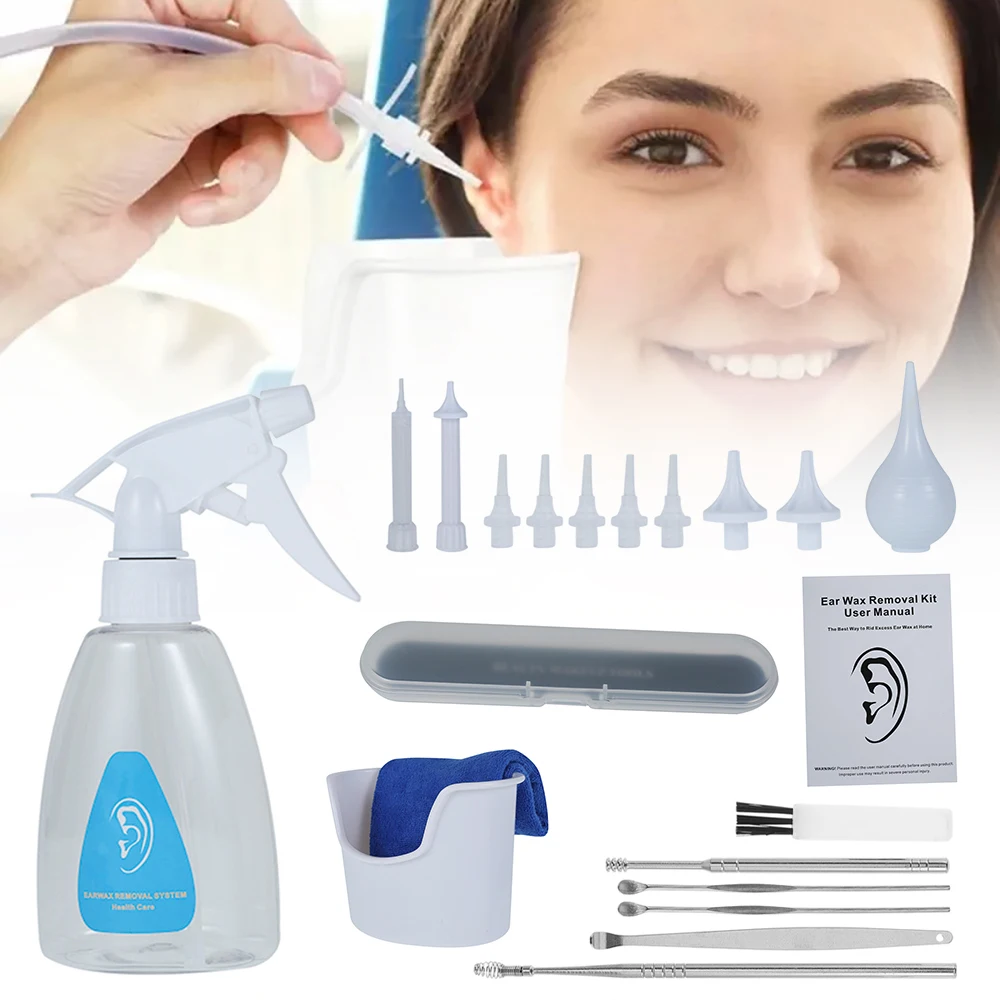 

Harupink Ear Cleaner Wash Earwax Removal Tool Kit Ear Irrigation Washer Bottle Syringe System Health Caredropshipping 2023