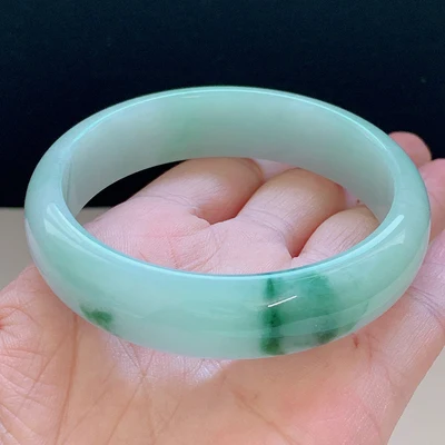 

Браслет из натурального нефрита, 54-62 мм