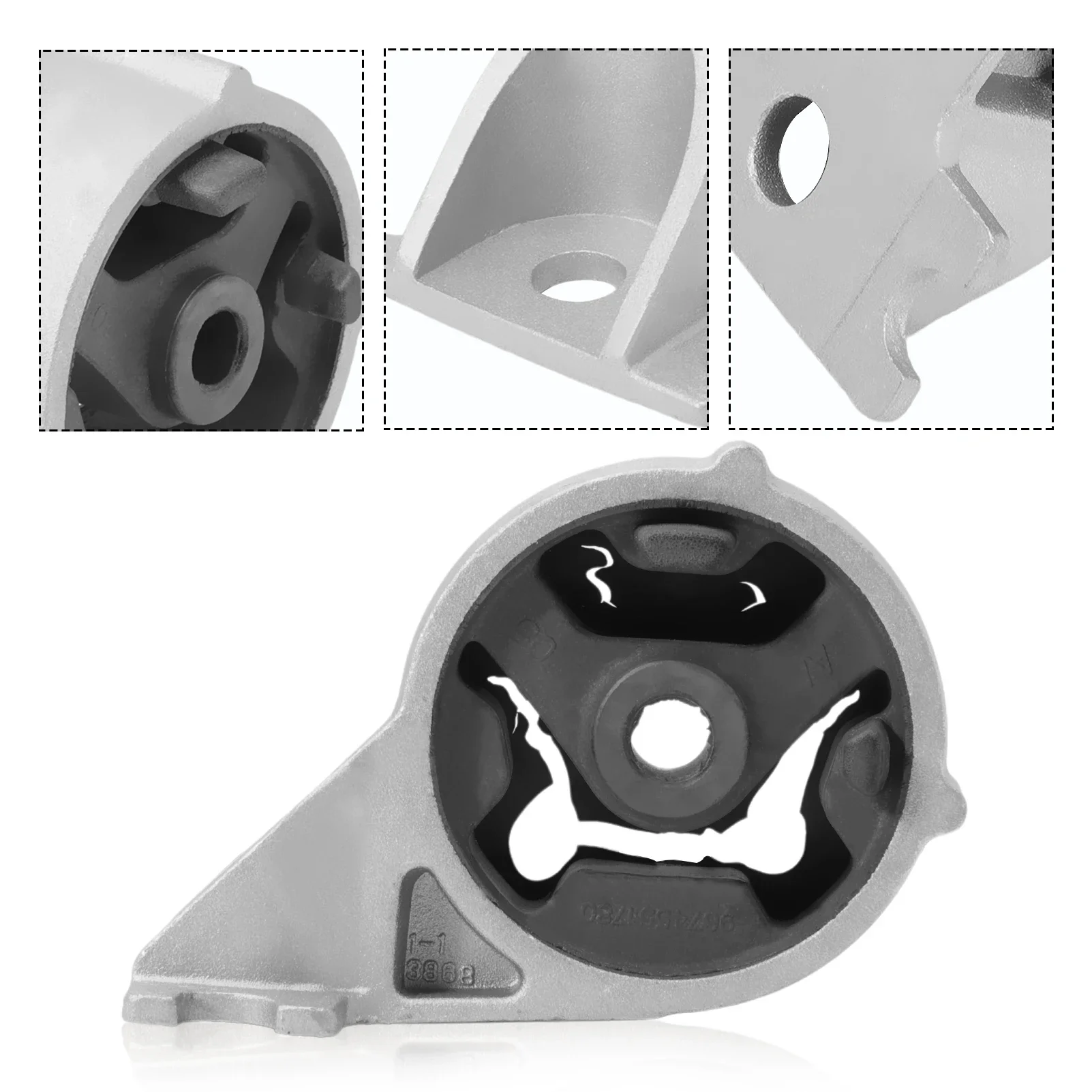 Резиновый кронштейн передней выхлопной трубы 9674325380 для Citroen C4 Grand Picasso C4 для Peugeot 308 308 SW 3008 5008