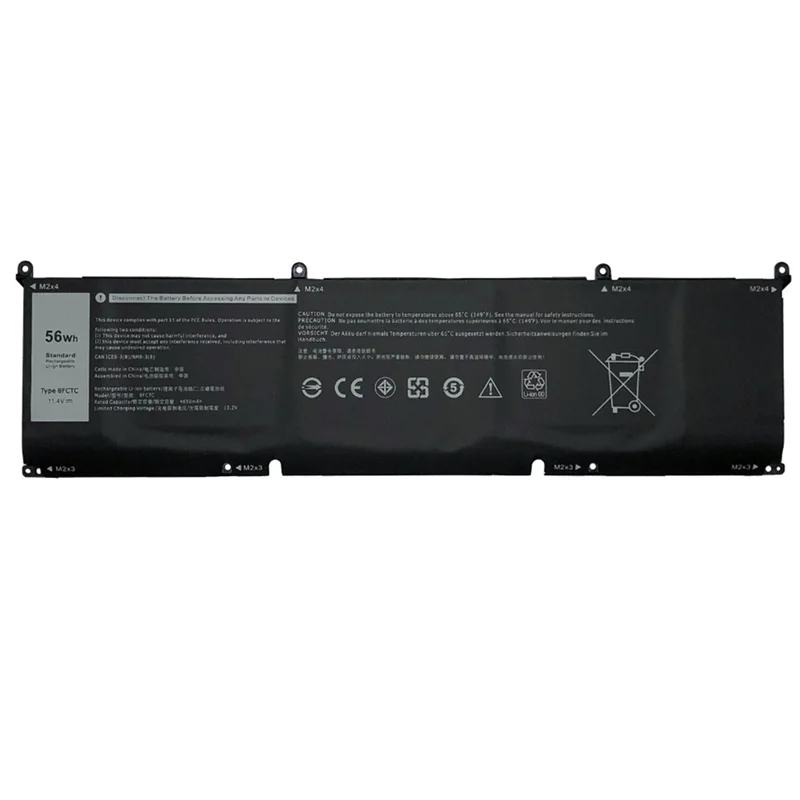 Новый аккумулятор для ноутбука Dell Alienware M15 R3 M17 XPS 15 9500 Precision 5550 серии 070N2F DVG8M P8P1P 69KF2