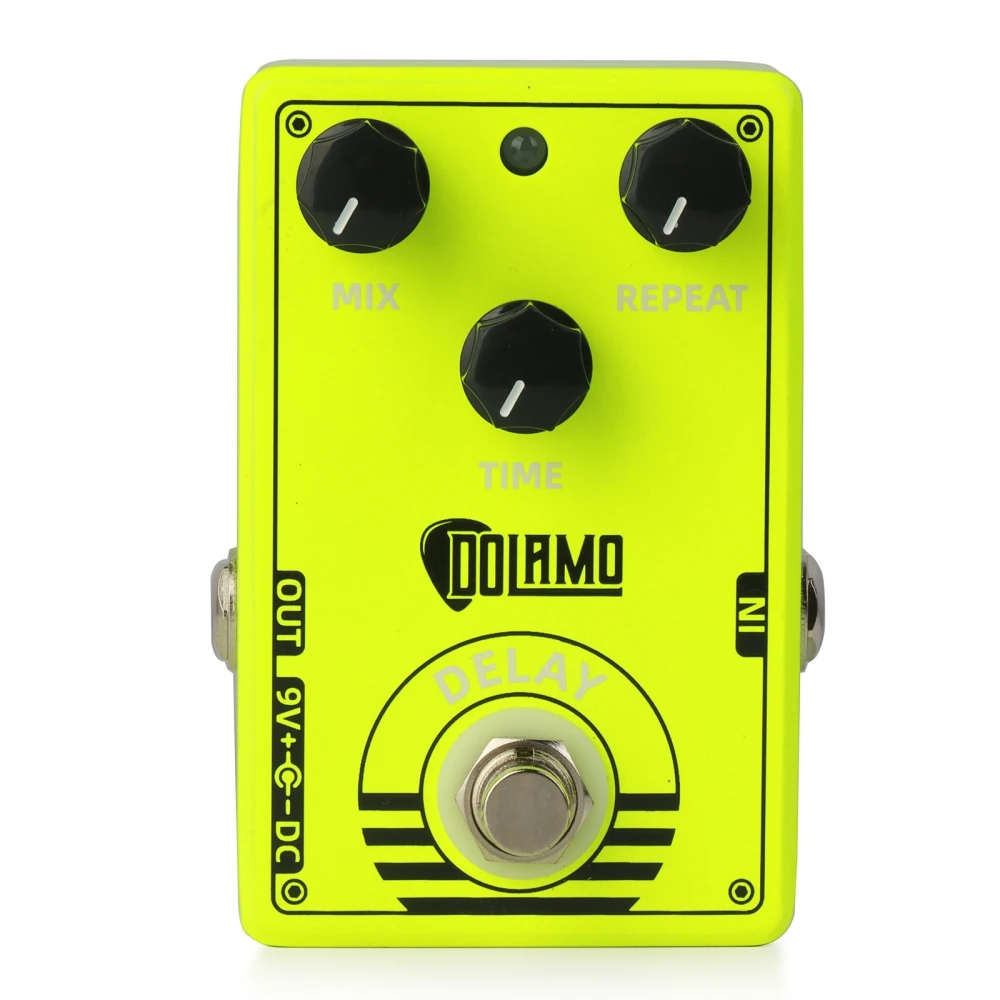 

Dolamo D-14 Delay Guitar Pedal Effect True Bypass Metal Shell Guitar Pedal Effect for Electric Guitar Parts & Accessories