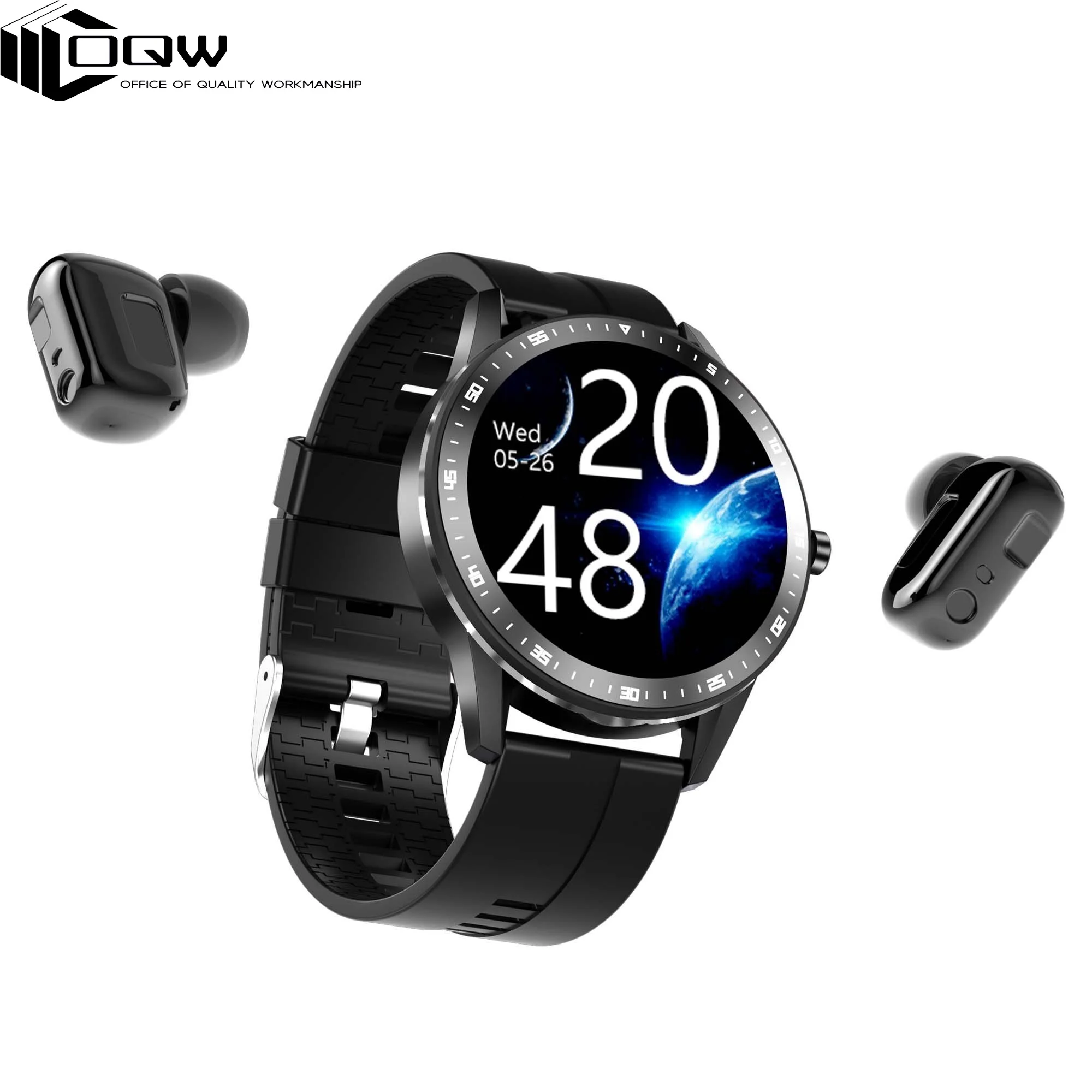 

Умные часы и наушники NewOQW X6 2 в 1, умные часы Tws, наушники, умные часы