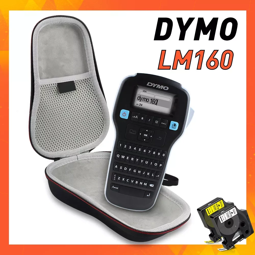 

Hard Portable Case for Dymo D1 45013 Label Tape Dymo LM160 LabelManager 160 Label Printer Packing Bag Travel Business Trip Box