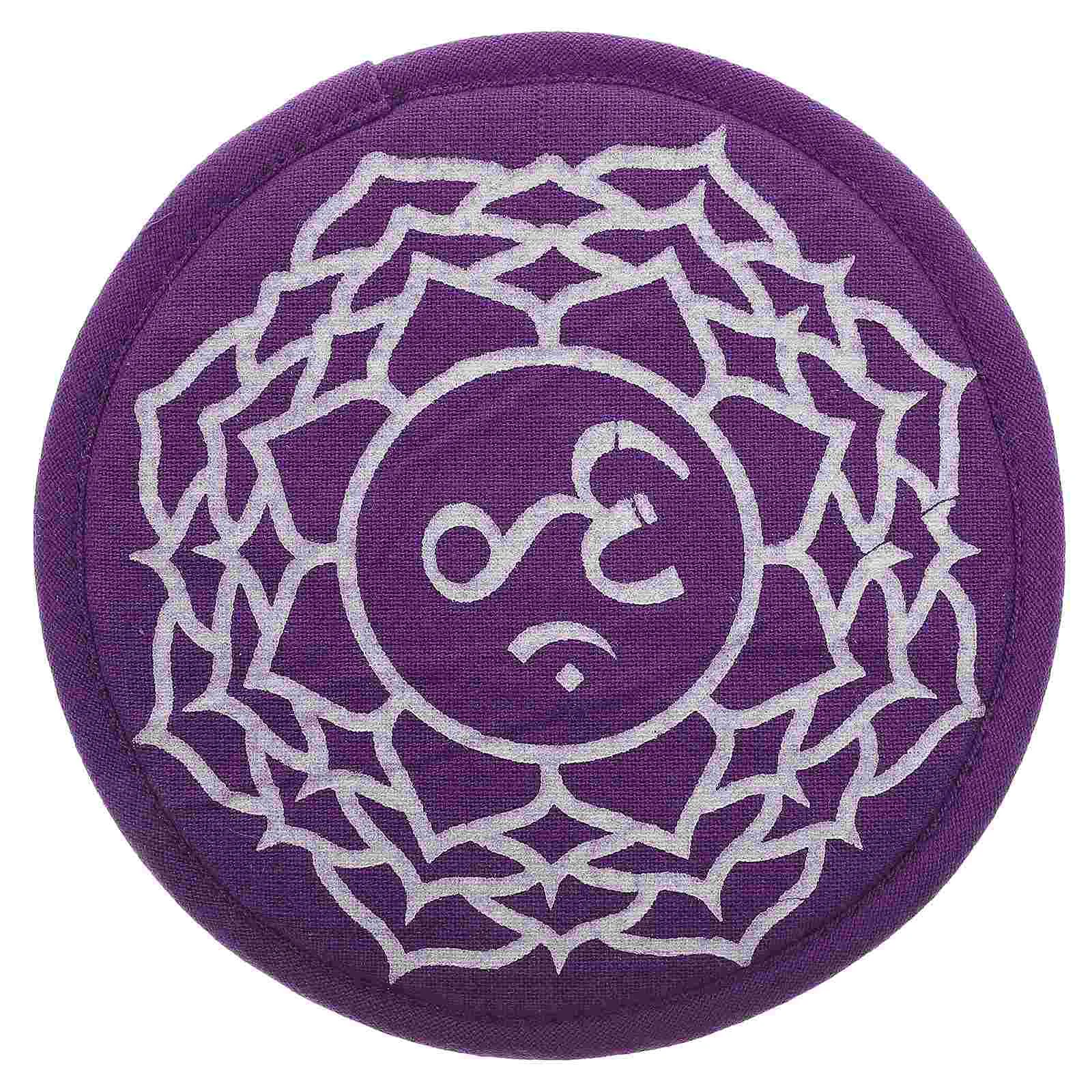 

Singing Bowl Cushion Supply Round Mats Nepal Hand-made Embroidery Meditation Sound