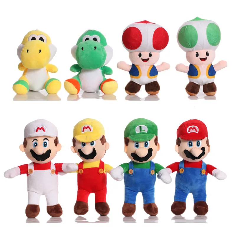 

Super Mario Mario Mushroom Plush Doll 8-inch Gripper Doll