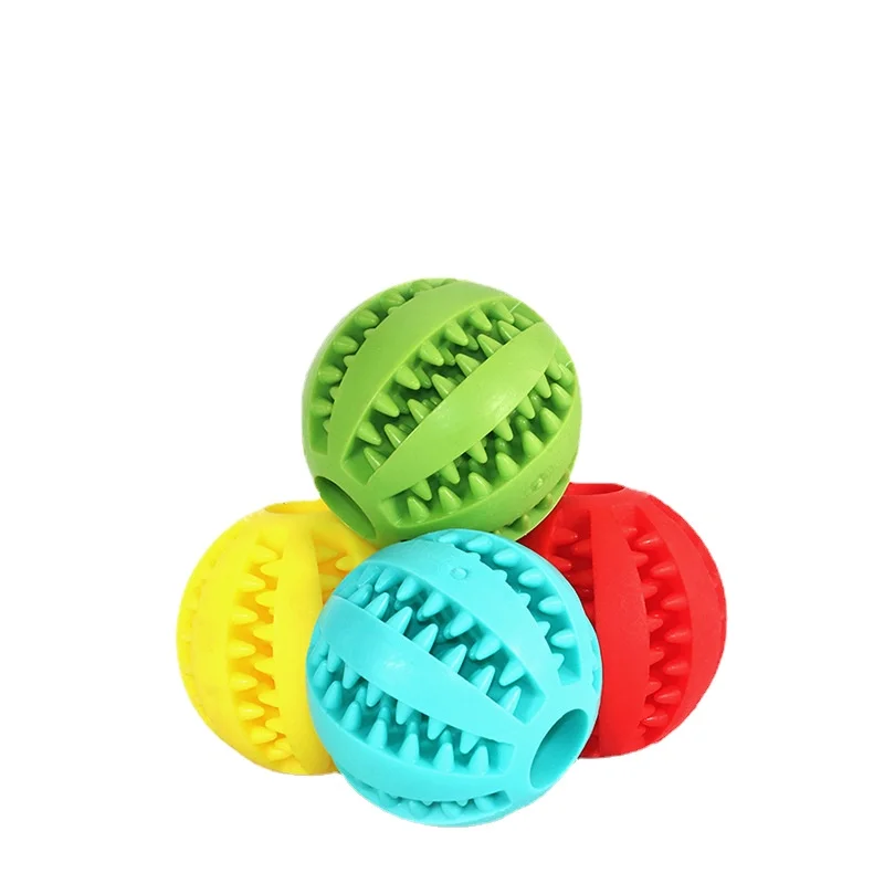 

Pet Molar Toy Watermelon Ball Silicone Toy Dog Molar Ball Bite-resistant Teeth-cleaning Food-leakage Ball Chewing Dog Bite Toy