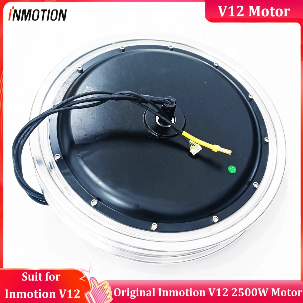 Original Inmotion V12 100V 1750Wh High Speed Electric Unicycle 2500W Motor with Rim Spare Part Official INMOTION V12 Accessories