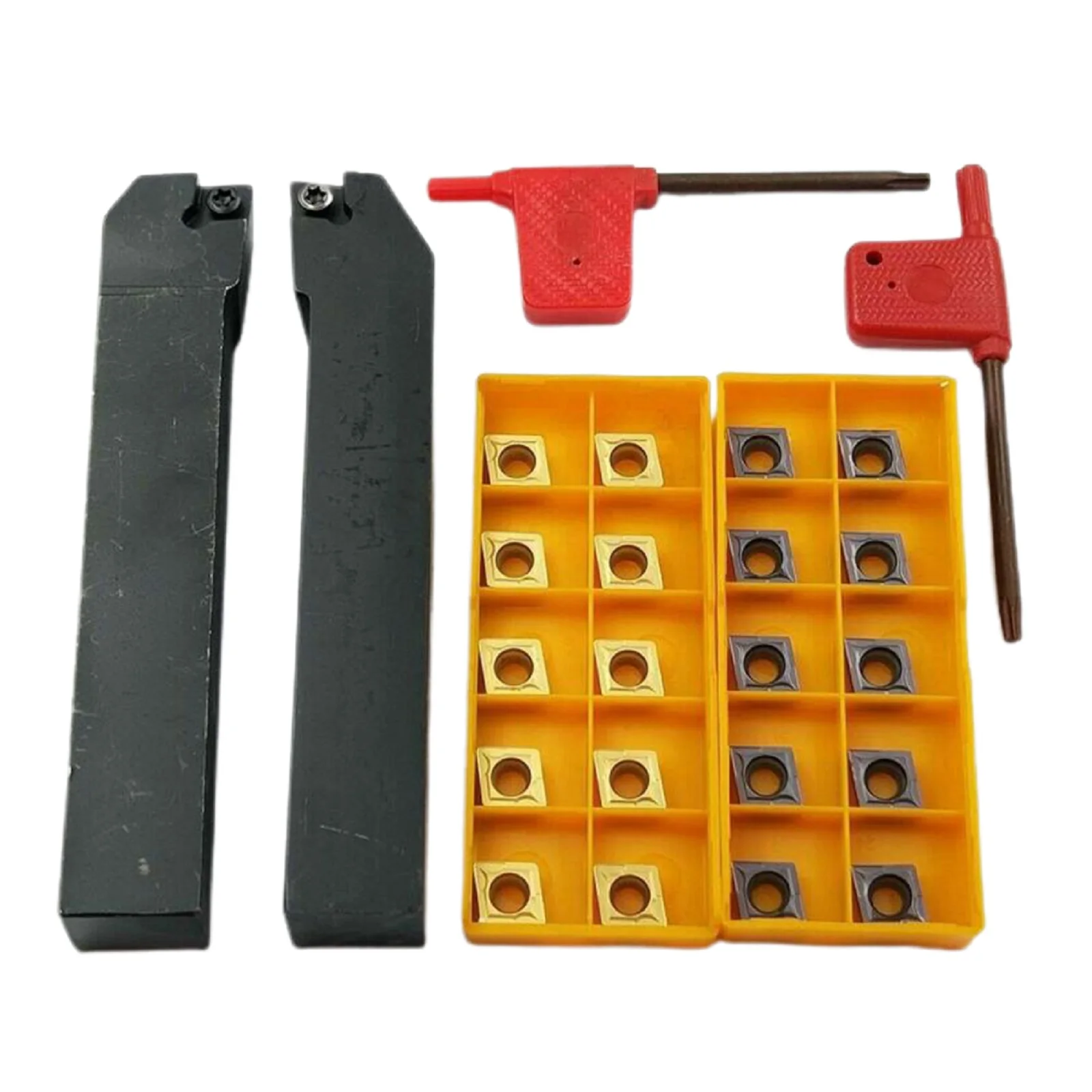 

SCLCR2020K09 Carbide Inserts 24pcs/set Accessories High Grip Strength Impact Resistance SCLCL2020K09 Brand New