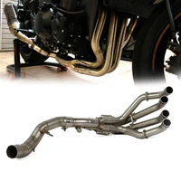 motorcycle modified muffler z1000 exhaust front pipe for z1000 12 16 motorcycle parts accessories