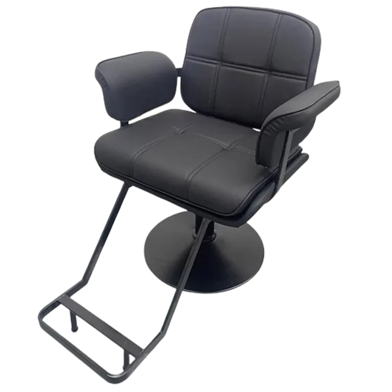 Удобный черный парикмахерский стул модный простой Премиум Современная эстетика