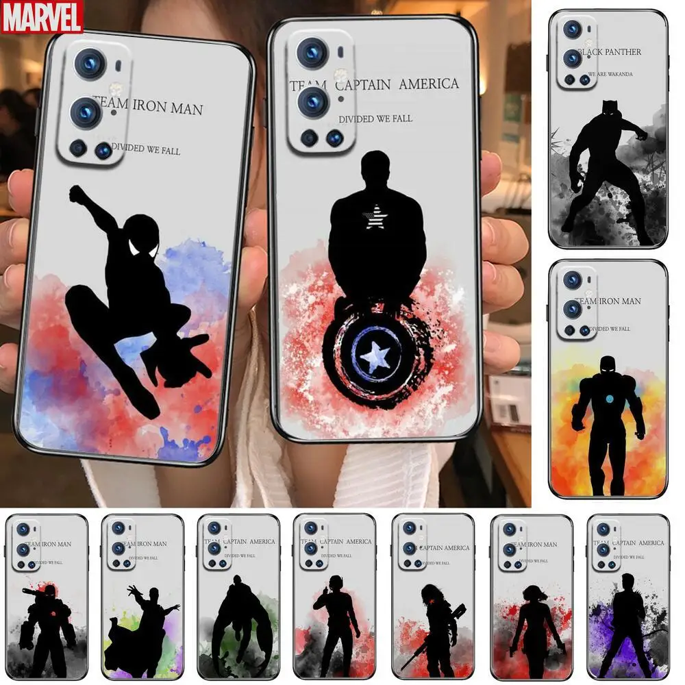 

Marvel Team celular For OnePlus Nord N100 N10 5G 9 8 Pro 7 7Pro Case Phone Cover For OnePlus 7 Pro 1+7T 6T 5T 3T Case