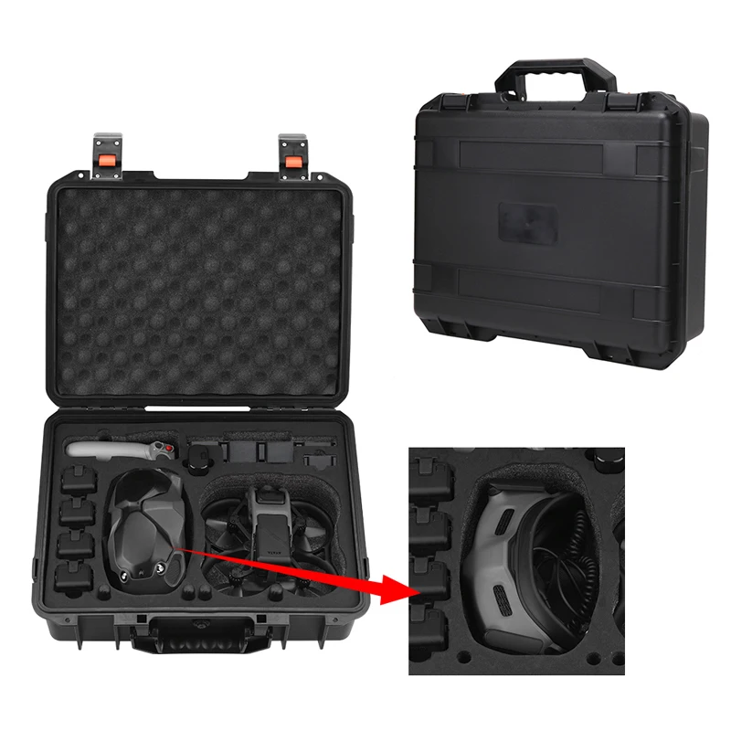 Drone Explosion Proof Case Portable Waterproof Box Hard Shell  Case for DJI Avata Drone Accessories