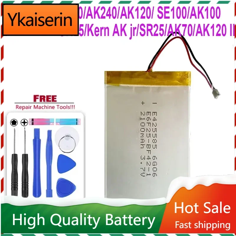 Аккумулятор для IRiver Astell &amp Kern SR15 AK240 SE100 AK70 AK Jr SR25 AK100 AK120 HIFI H10 H110 H120 H140 H320 Плеер MP3