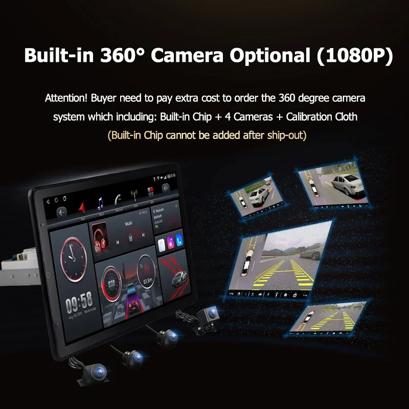 Автомагнитола 1920*1080 1080P Android 10 0 для HYUNDAI SONATA 2017-2019 видеомагнитола 13 3 дюйма Поворот