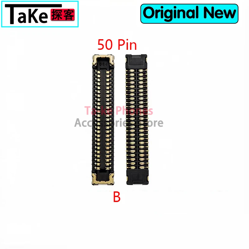 Фото 10-100 шт. для Infinix Tecno Oraimo Ltel: USB-разъем для зарядки, контактный штекер, 30/38/50/60-контактный FPC-коннектор для ЖК-дисплея №1