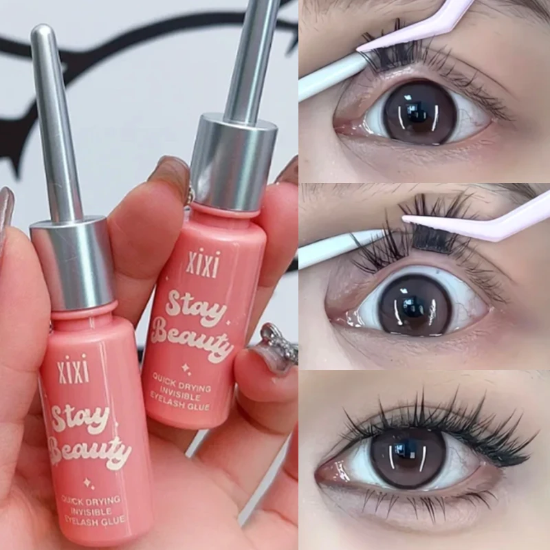 Клей для накладных ресниц быстросохнущий долговечный прочный клей