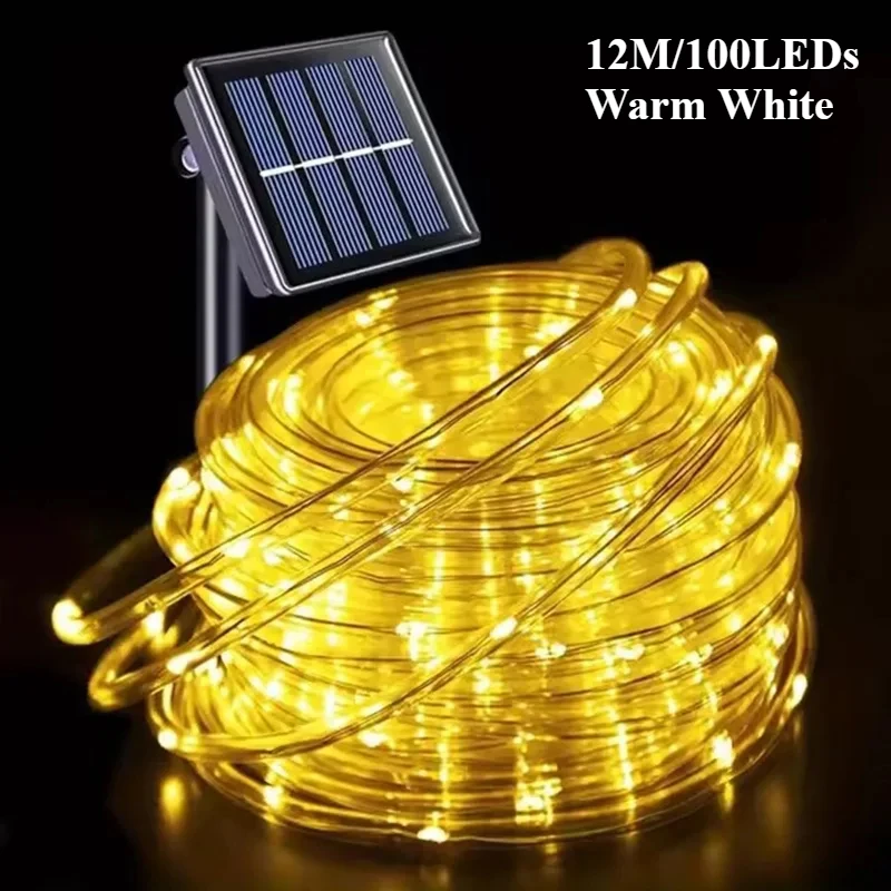 

Солнечные гирлянды LED для сада 50/100 шт. 7/12 м