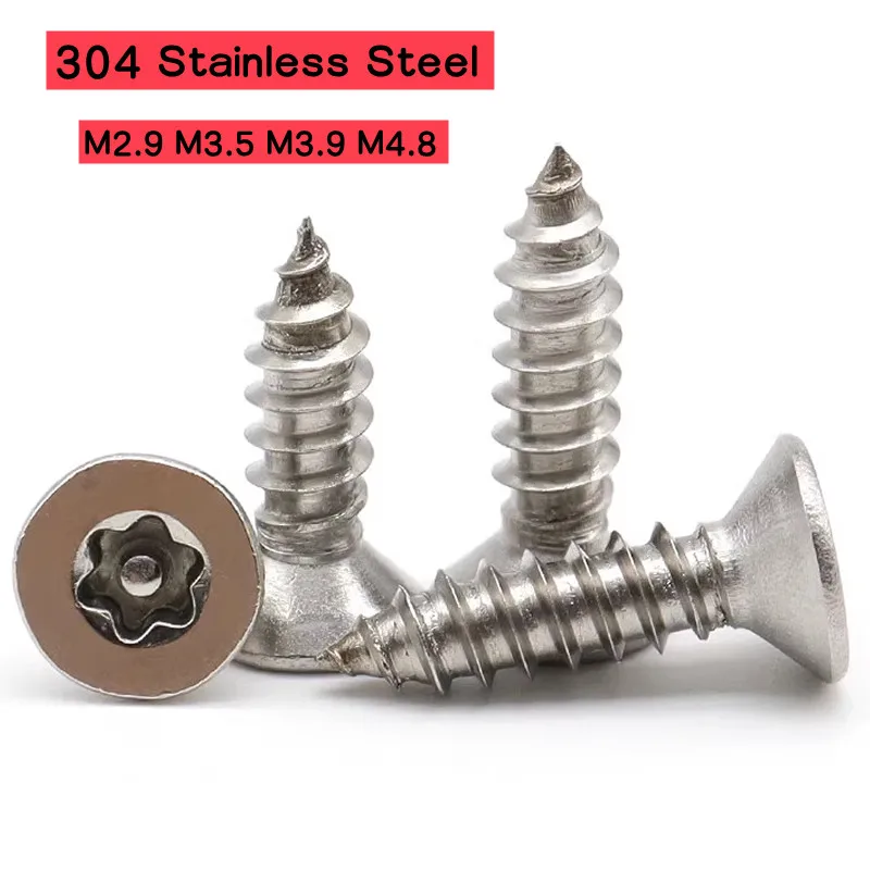 

Саморезы Torx из нержавеющей стали 304 M2.9 M3.5 M3.9 M4.8