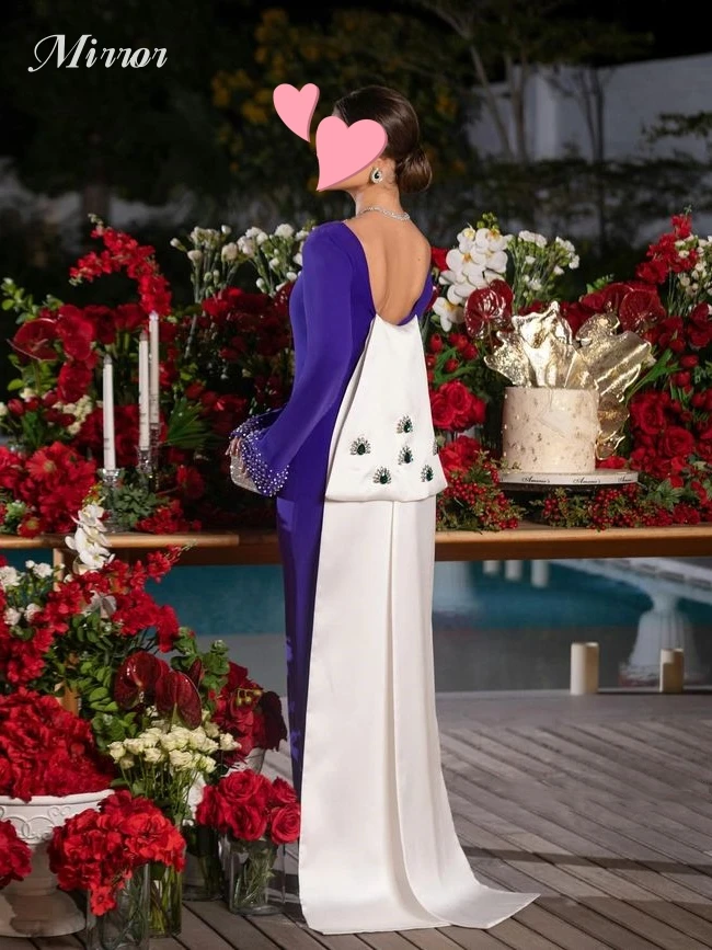 Элегантное винтажное Привлекательное платье с зеркалом милое фиолетовое