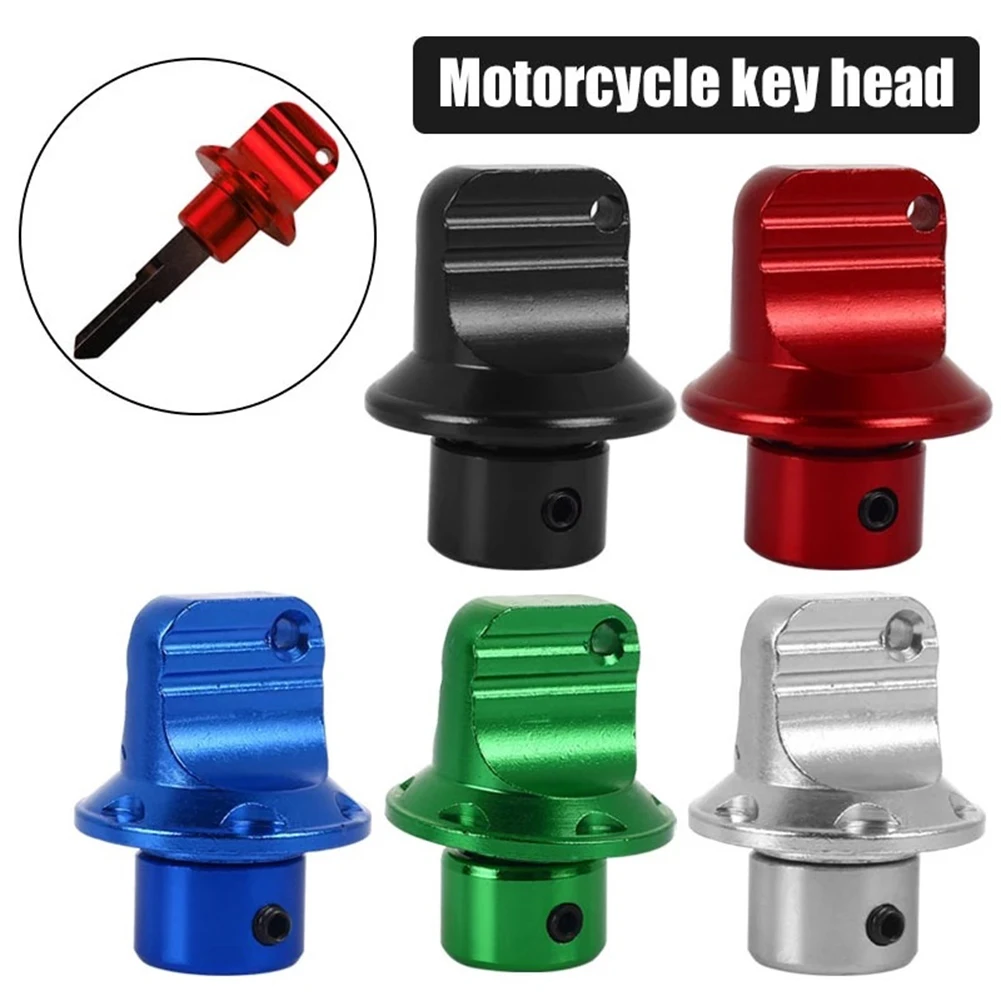 

1pc Key Head Bit 37x30x30mm Motorcycle Cover Lock Motor Key Head Mouldings Aluminum-alloy Electric Key Retrofit Accessories
