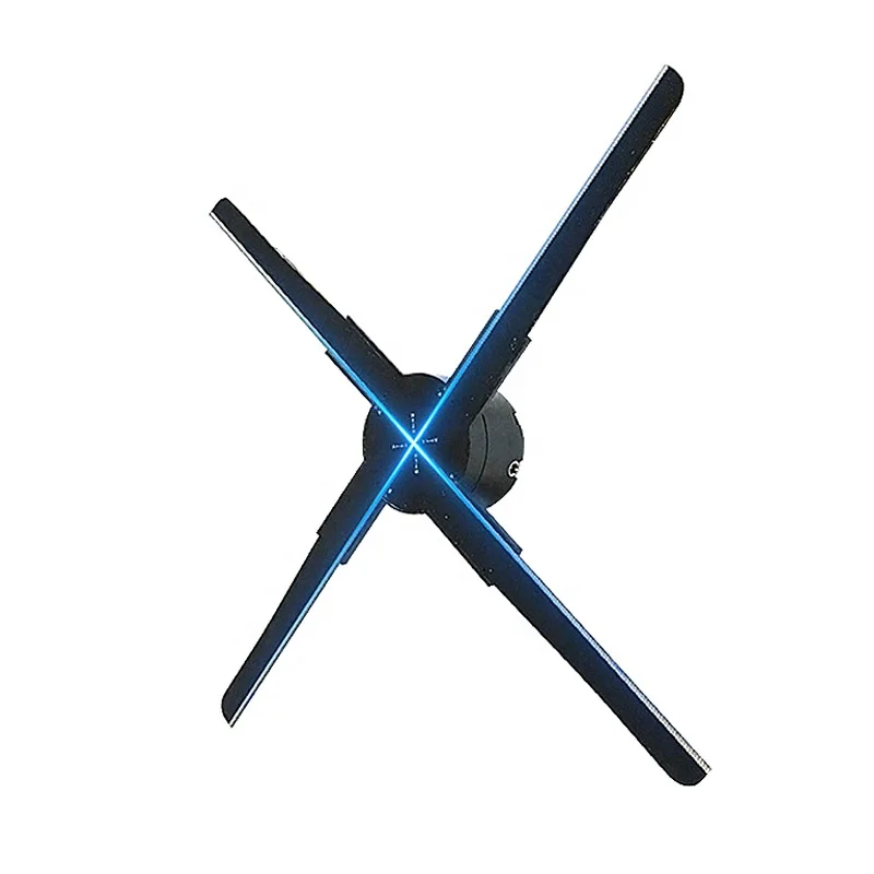 Фото SN-T40 40-см 3D голографический LED-вентилятор для рекламы с управлением через Wi-Fi и приложение, памятью 8 ГБ, гарантией 1 год, мощностью 10-15 Вт, поддержкой различных форматов №2