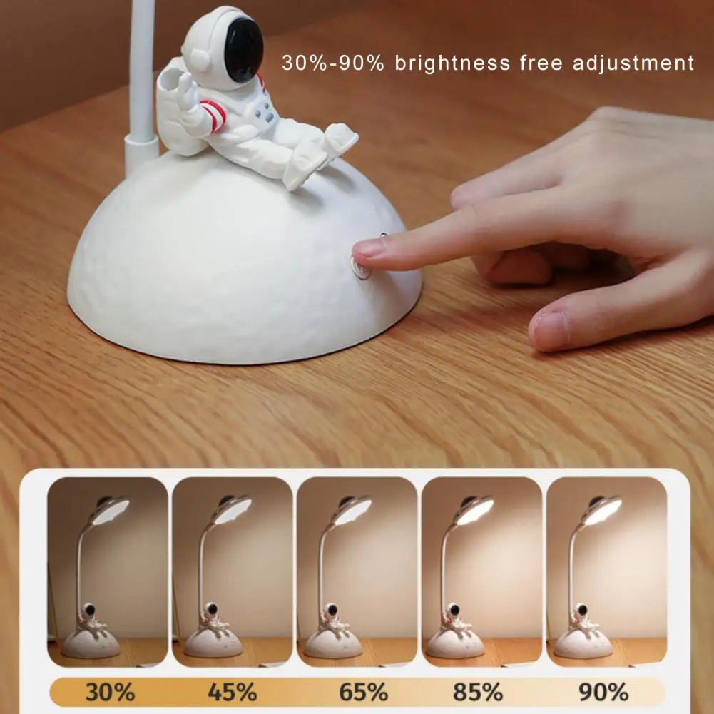 

Настольная лампа 4 в 1, удобная креативная форма, питание от батарейки, проектор с контейнером для ручек, для дома, 1 комплект