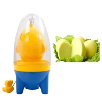portable household egg yolk protein blender hand egg maker spinner with pulling rope in shell egg spinner cooking gadget