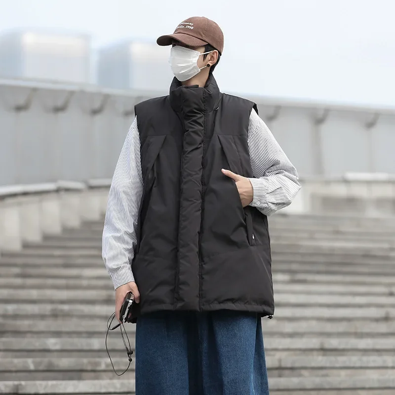 Свободная хлопковая одежда больших размеров мужское зимнее пальто с широкими