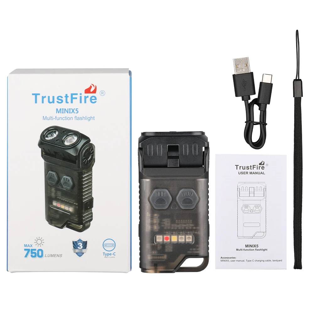 

Trustfire MINIX5 фонарик 750 люмен