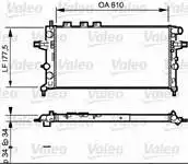 

VALEO 732550 RADYATOR ASTRA II